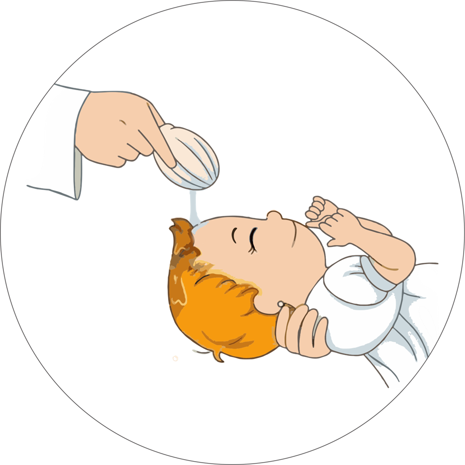 Infant Baptism Child PNG Image High Quality Clipart