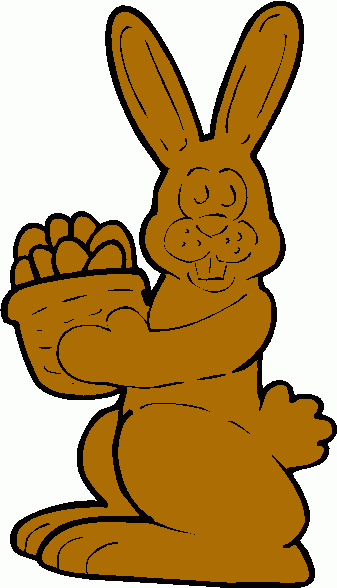Bunny Eating Chocolate Png Images Clipart