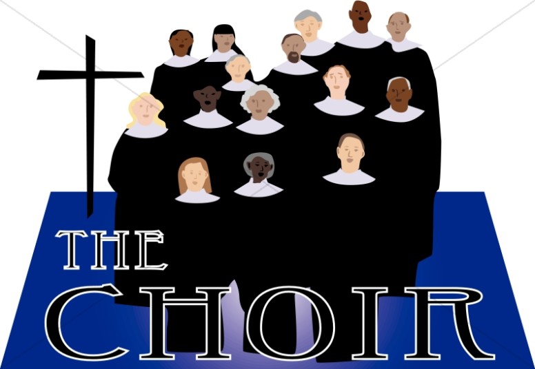 The Choir Church Word Art Hd Photo Clipart