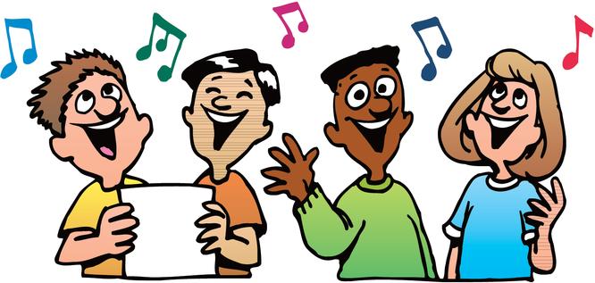 Choir Singing Free Download Clipart