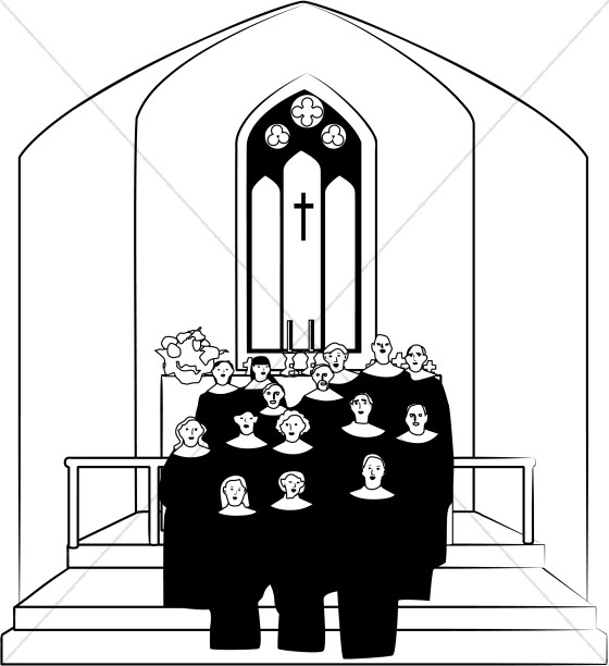 Church Choir Graphic Image Png Image Clipart