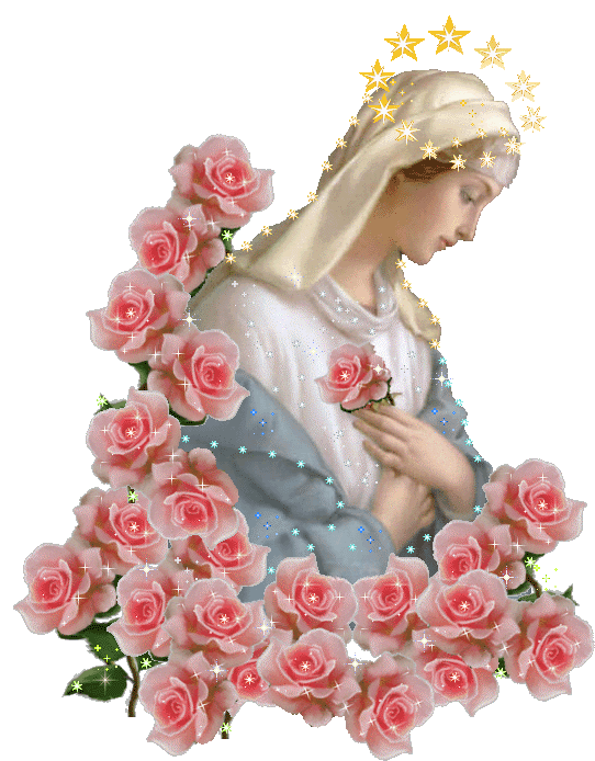 Heart Garden Of Roses Christians Madonna Mary Clipart