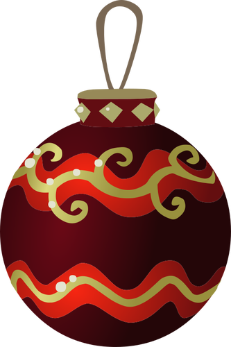 Colorful Christmas Tree Ball Clipart