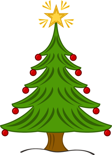 Christmas Tree Design Clipart