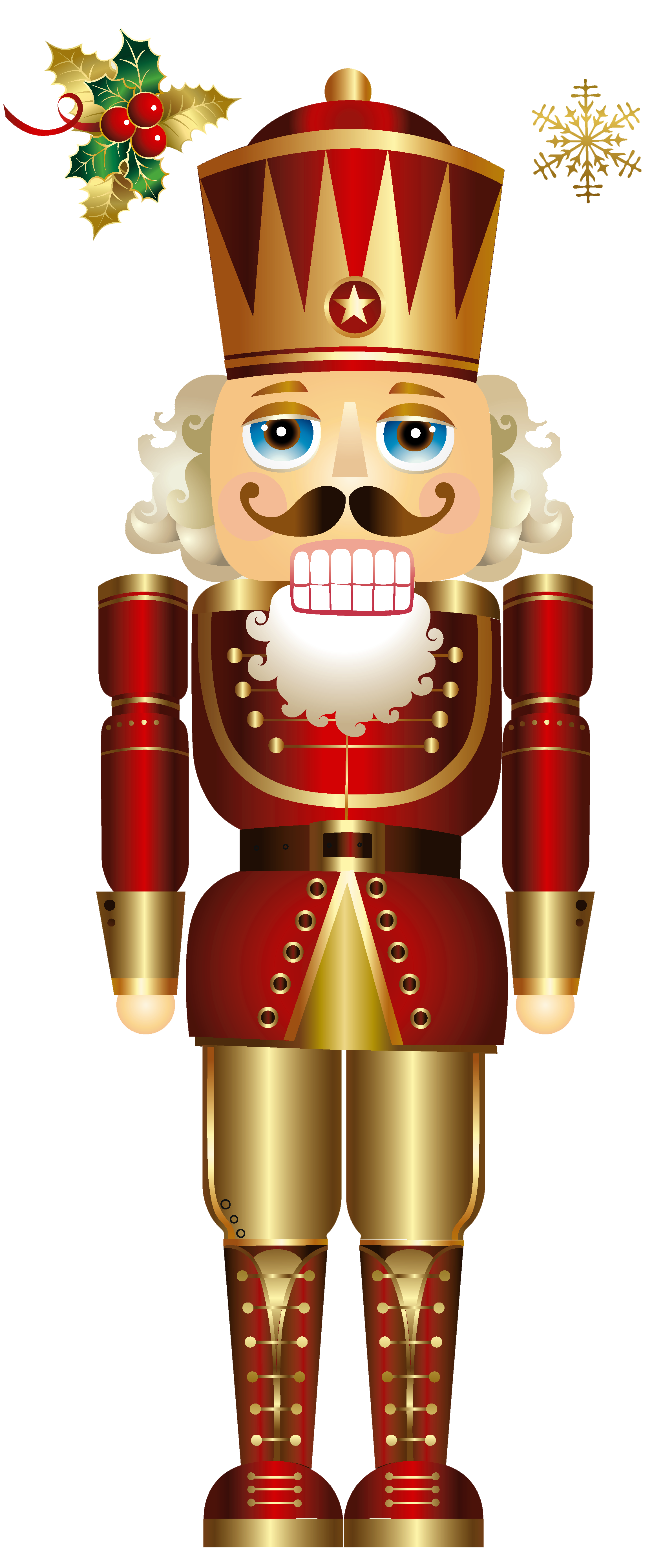 And King Nutcracker The Mouse Christmas Clipart