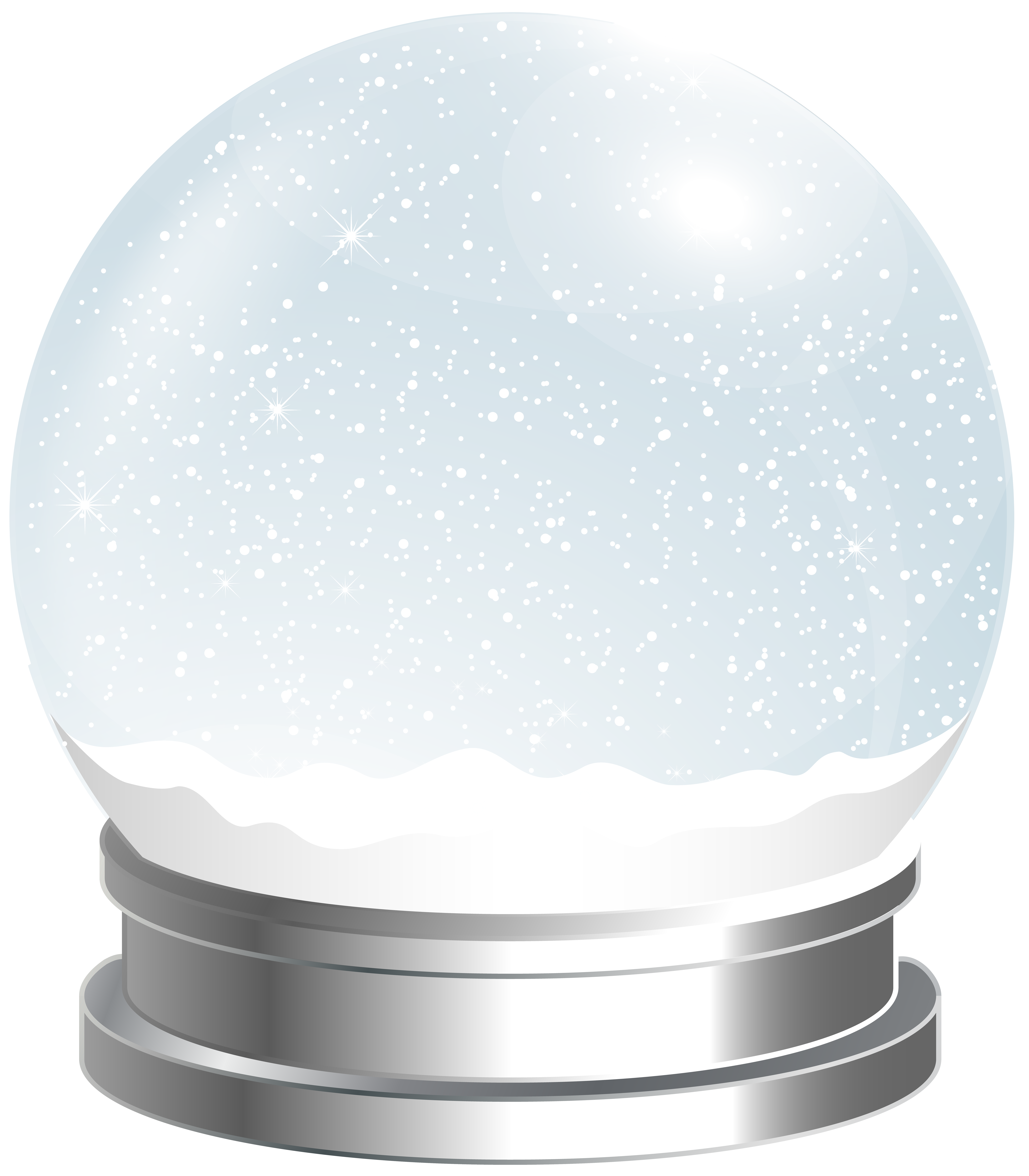 Globe Snow Empty Royalty-Free PNG File HD Clipart