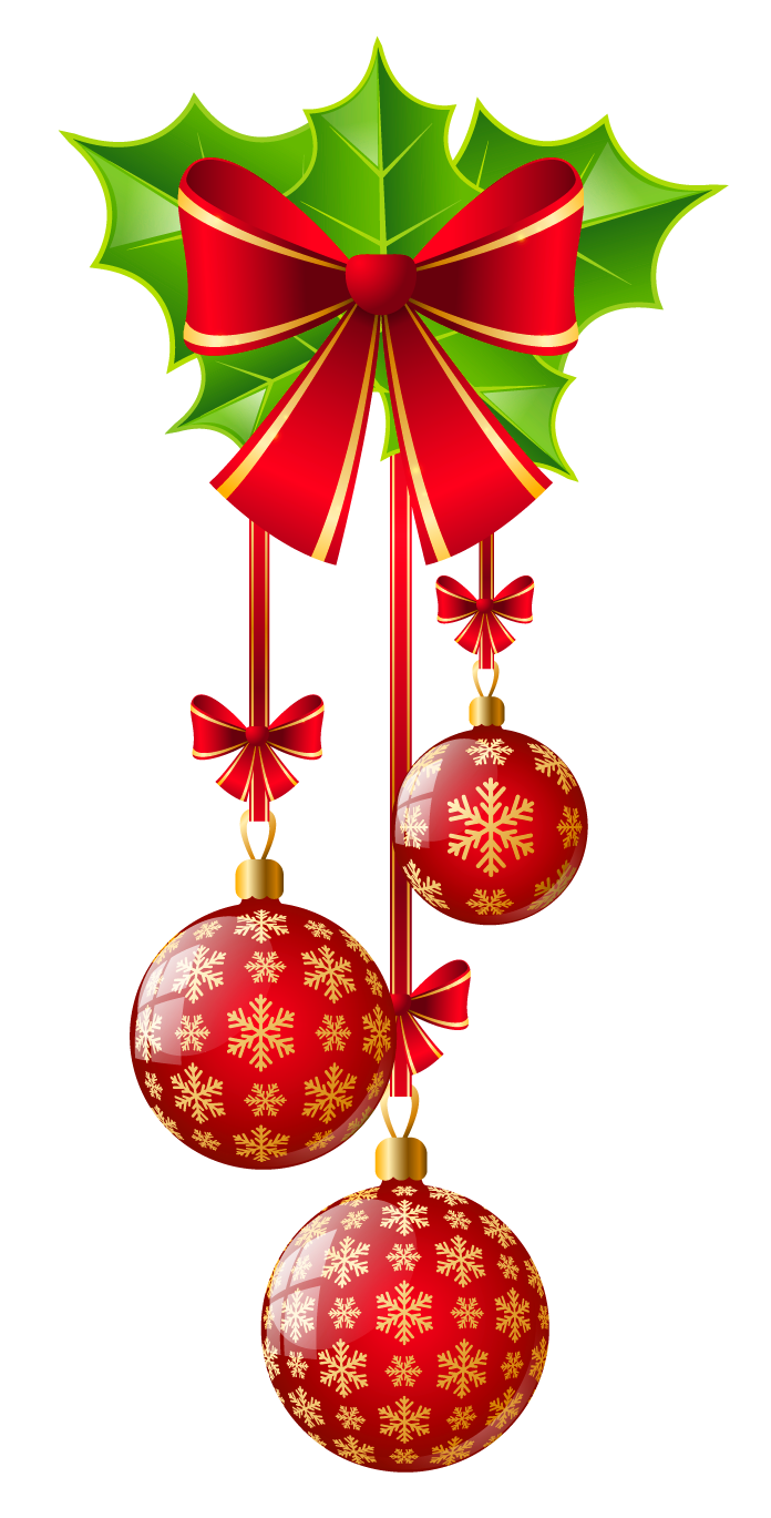 Ornament Transparent Decoration Ornaments Bow With Christmas Clipart