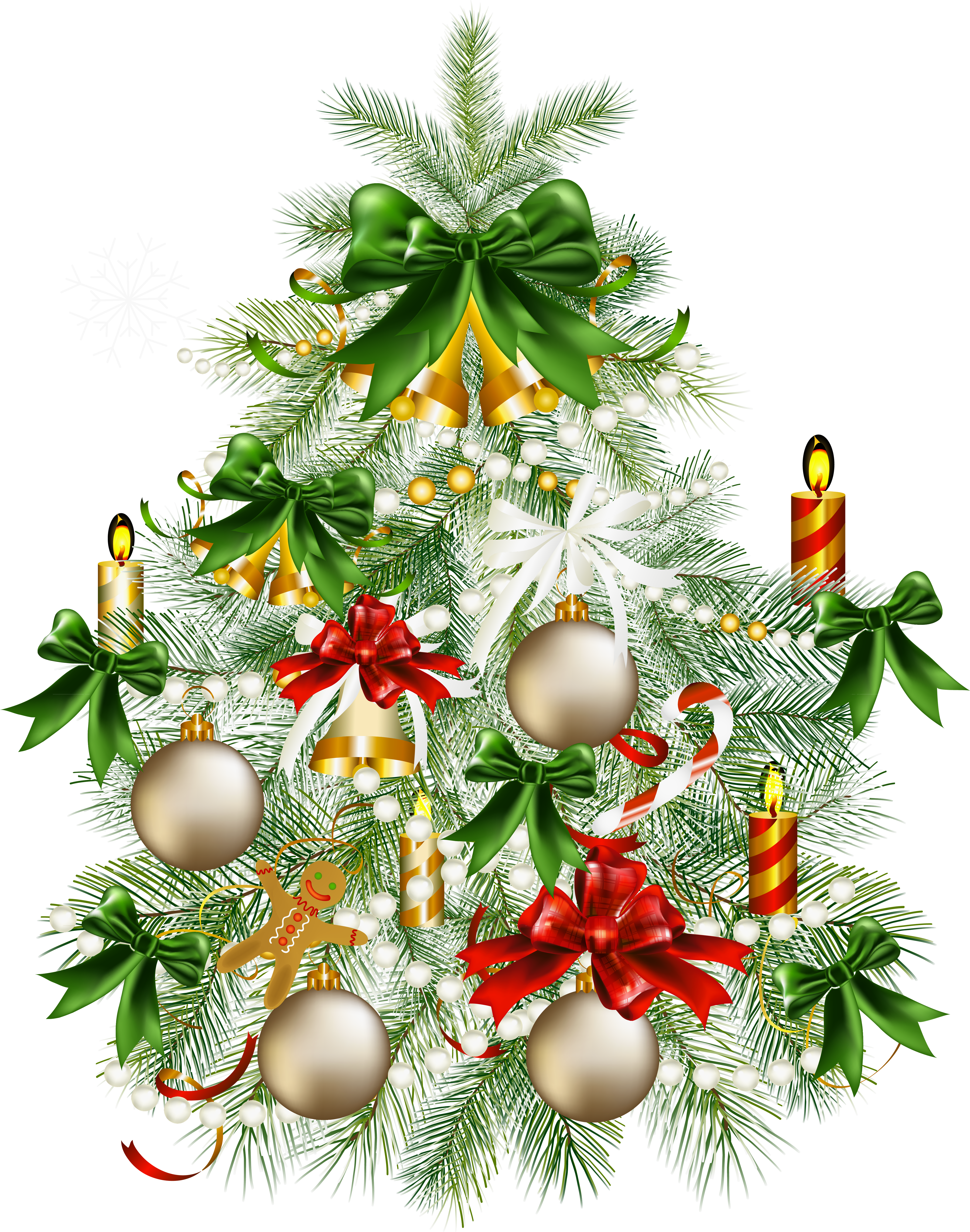 With Snowy Tree Christmas Transparent Free HD Image Clipart