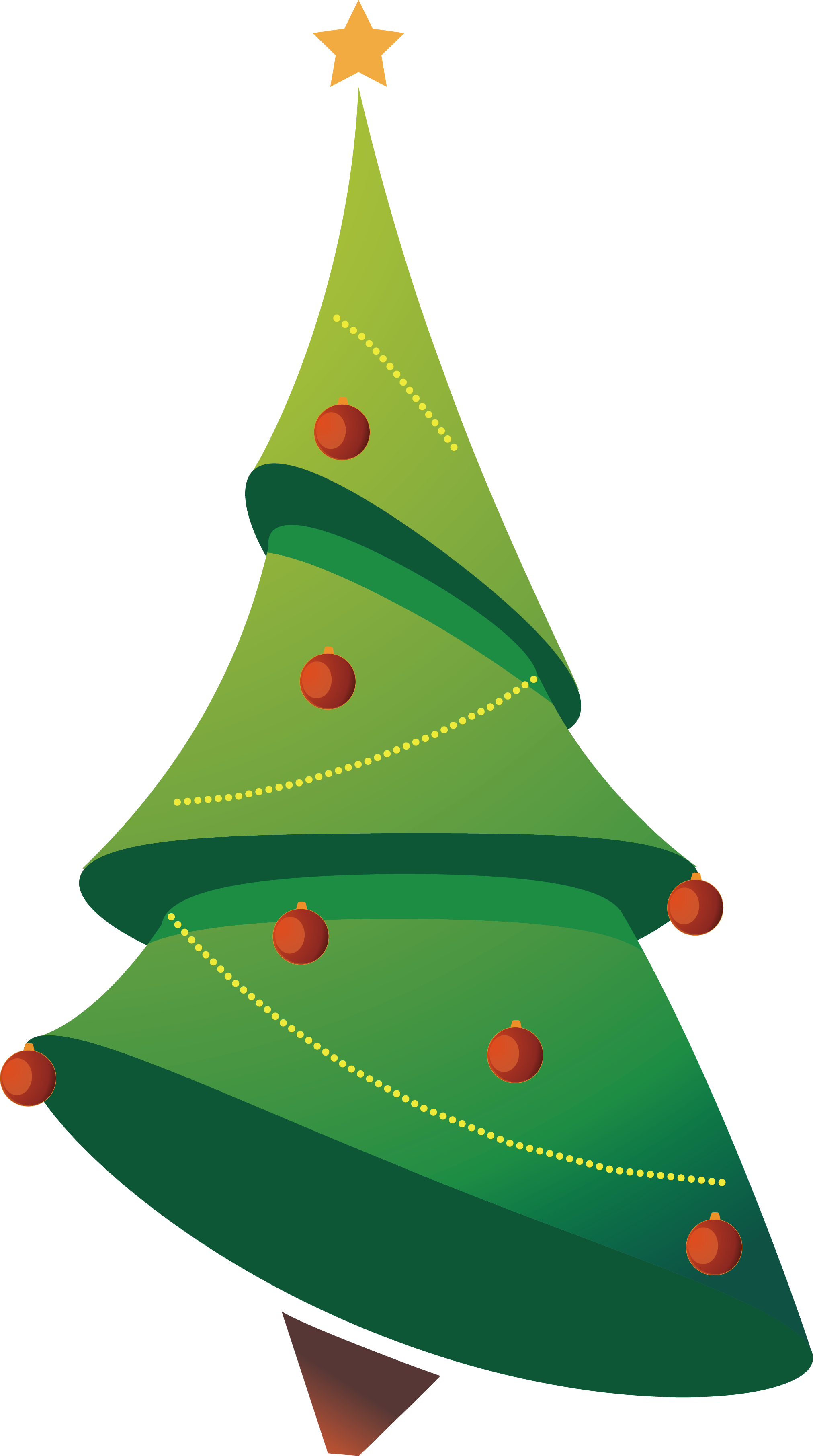 Vector Tree Christmas Cartoon Download Free Image Clipart