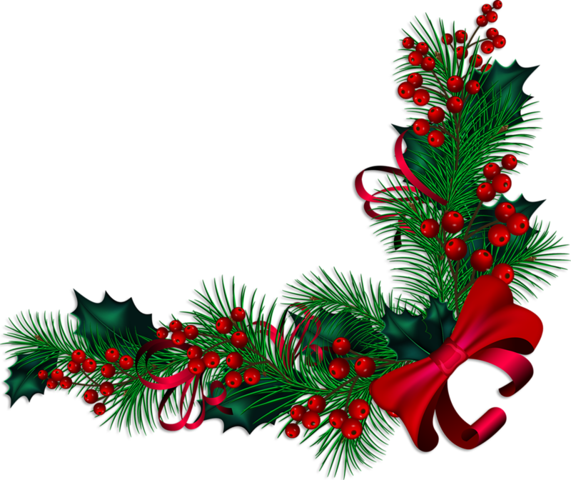 Decoration Border Ornament Christmas PNG Image High Quality Clipart