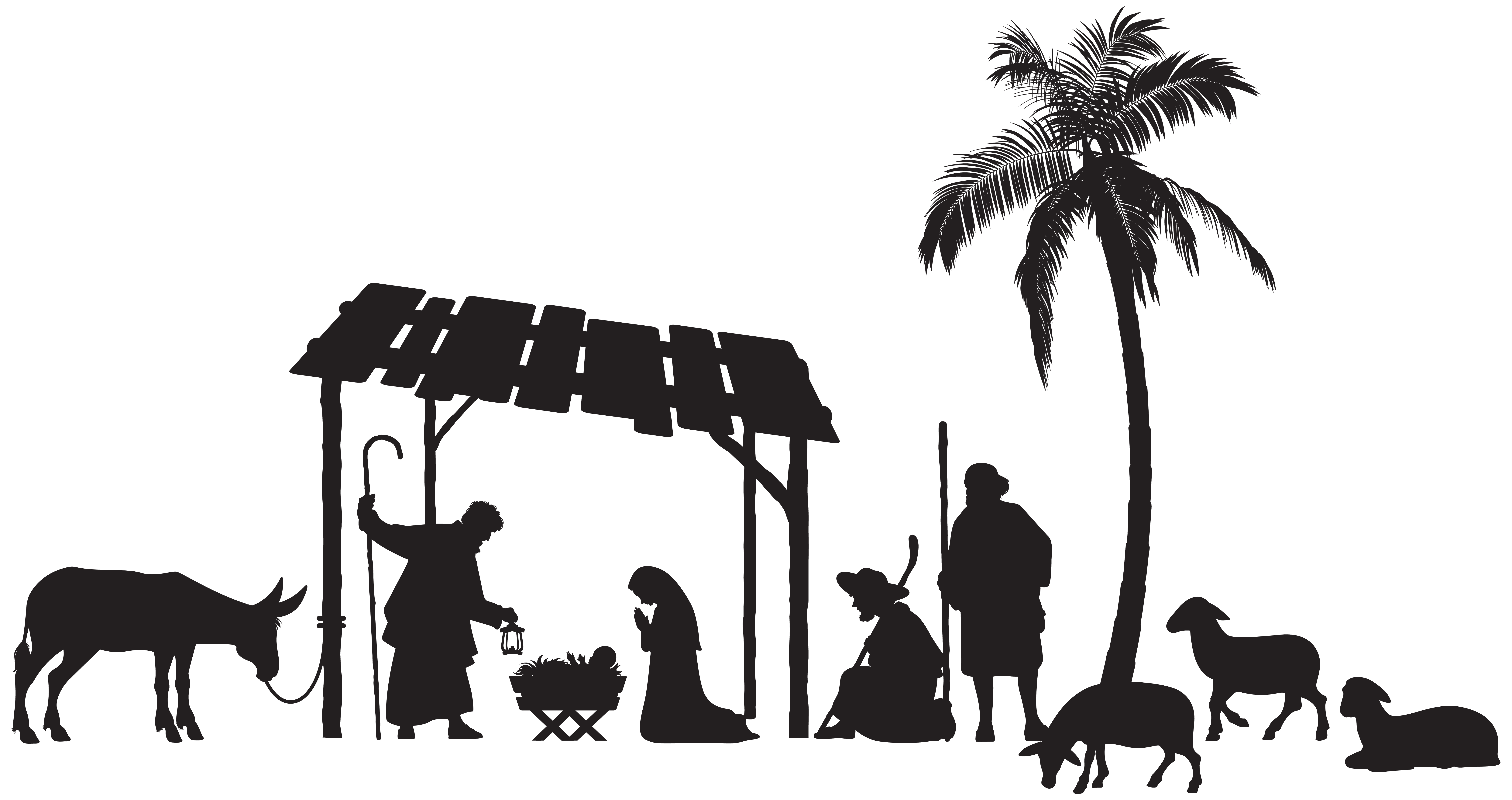 Nativity Man Wise Scene Christmas Free Download PNG HD Clipart