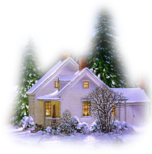 House Winnter Picture Download HQ PNG Clipart