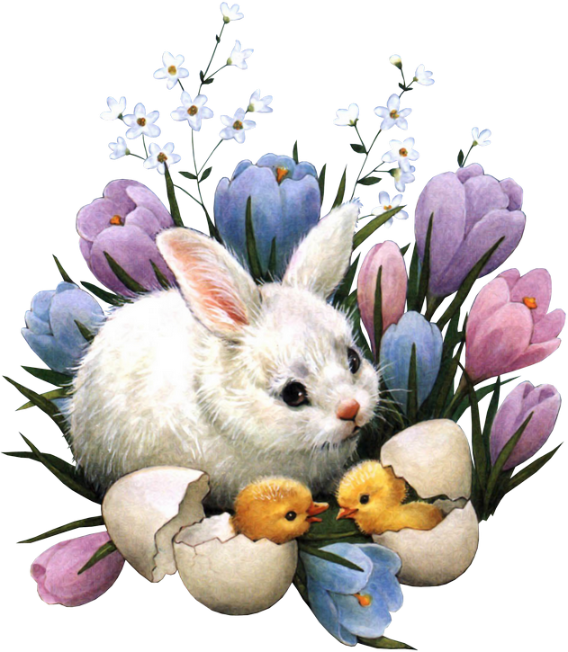 Easter! Easter Christmas Egg Bunny Happy Clipart
