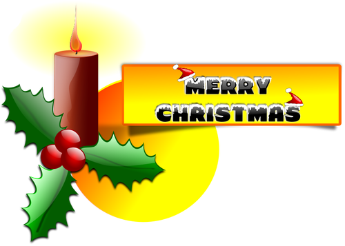 Merry Christmas Message Clipart