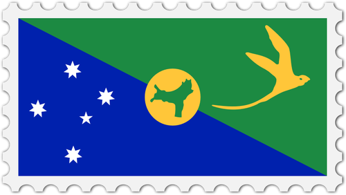 Christmas Island Flag Clipart