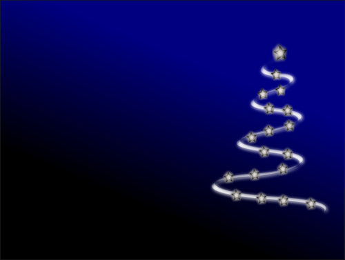 Background With Christmas Tree Clipart