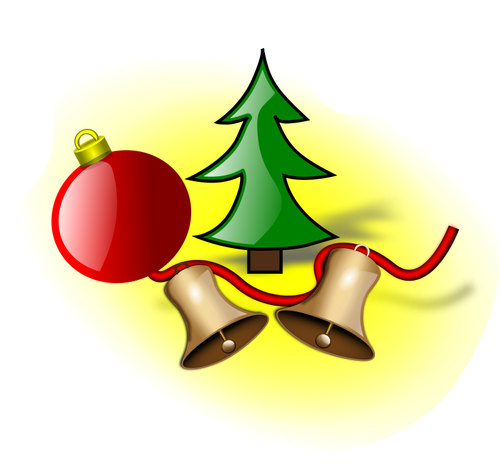 Christmas Bells And Balls Clipart
