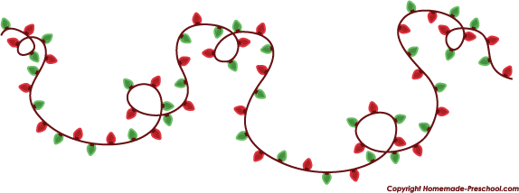 Free Christmas Lights Free Download Clipart