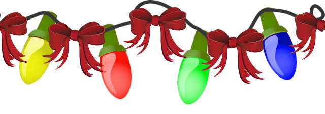 Christmas Lights Animated By For You Clipart