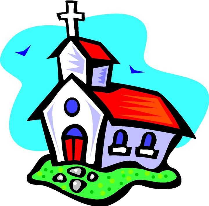 Church Bible On Christian And African Clipart