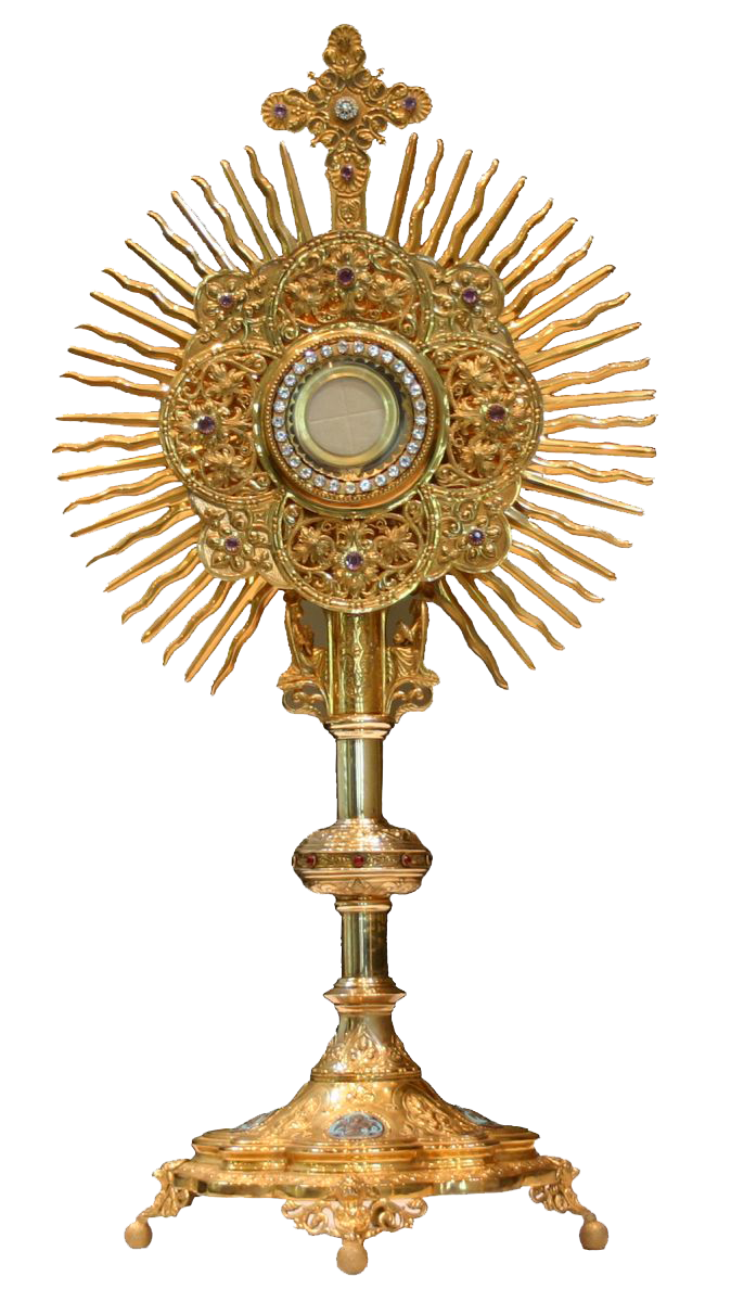 Adoration Eucharistic Holy Blessed Sacrament Monstrance Others Clipart