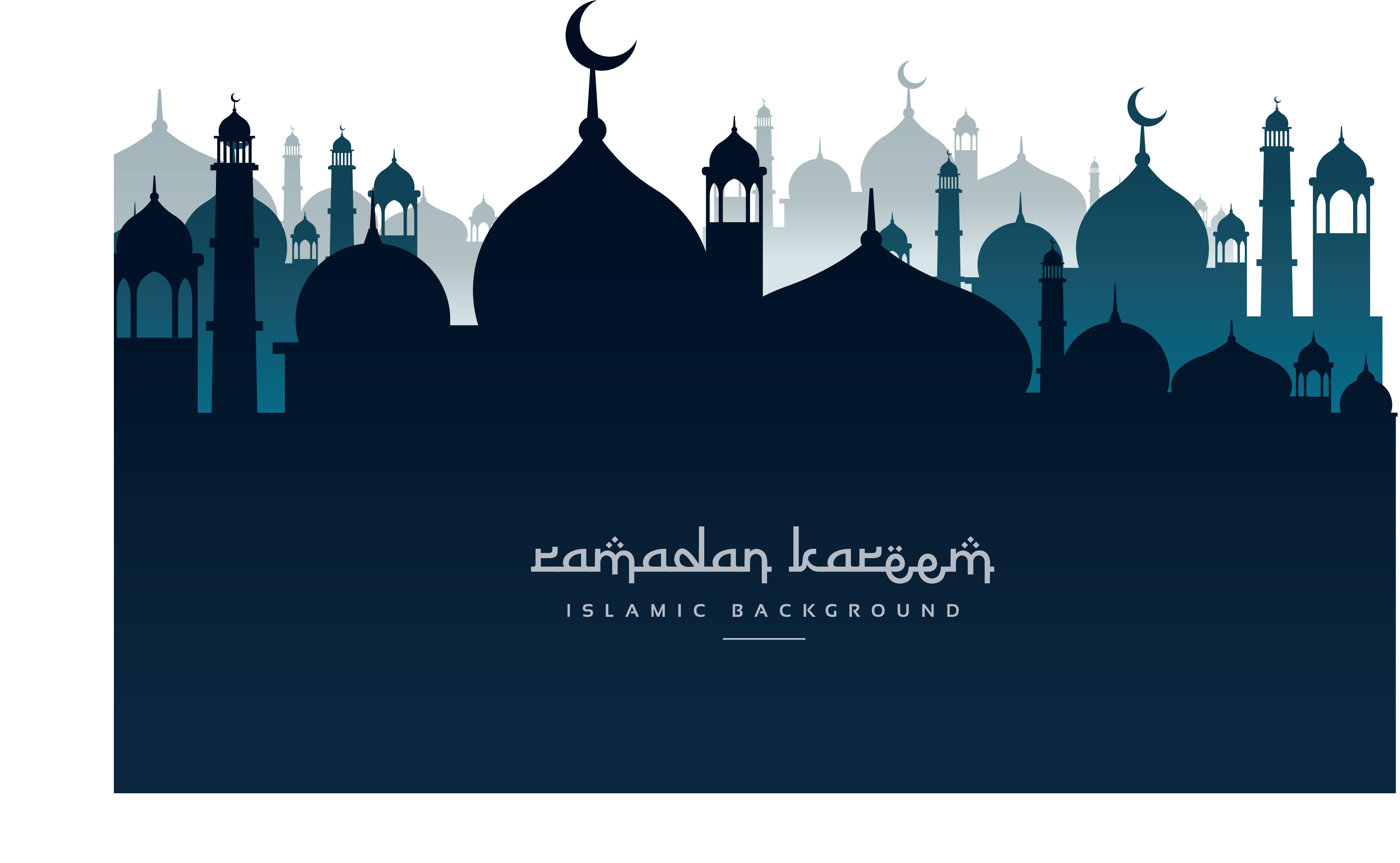 Mubarak Poster Night Mosque Ramadan Eid Church Clipart