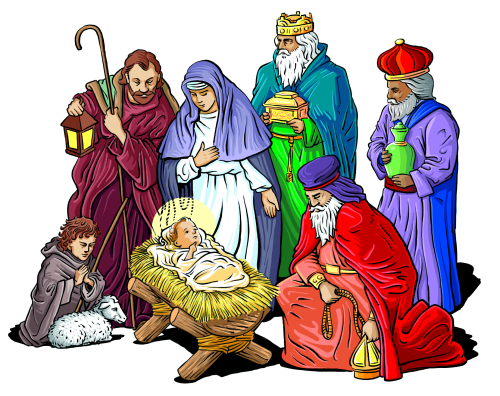 Free Nativity Public Domain Christmas Images Clipart