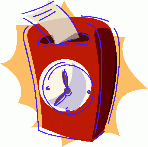 Work Time Clock Png Image Clipart