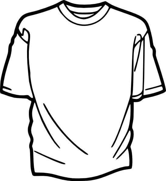 Clothing Clothes Black And White For Lamination Clipart
