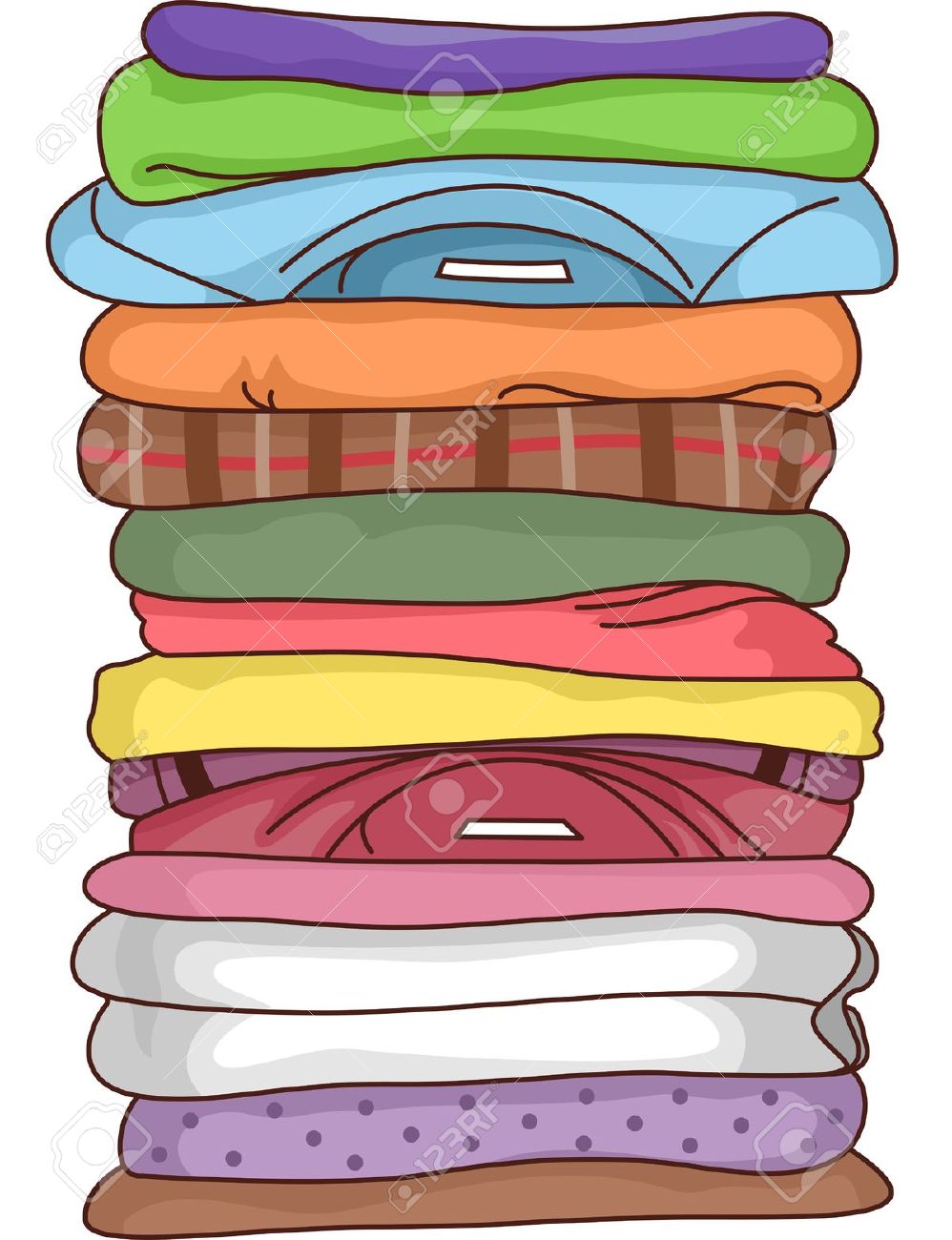 Download Free Stack Of Clothing Free Download Clipart PNG Free FreePngClipa...