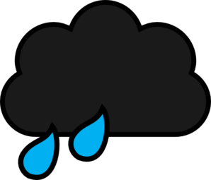 Rain Cloud Black And White Png Image Clipart