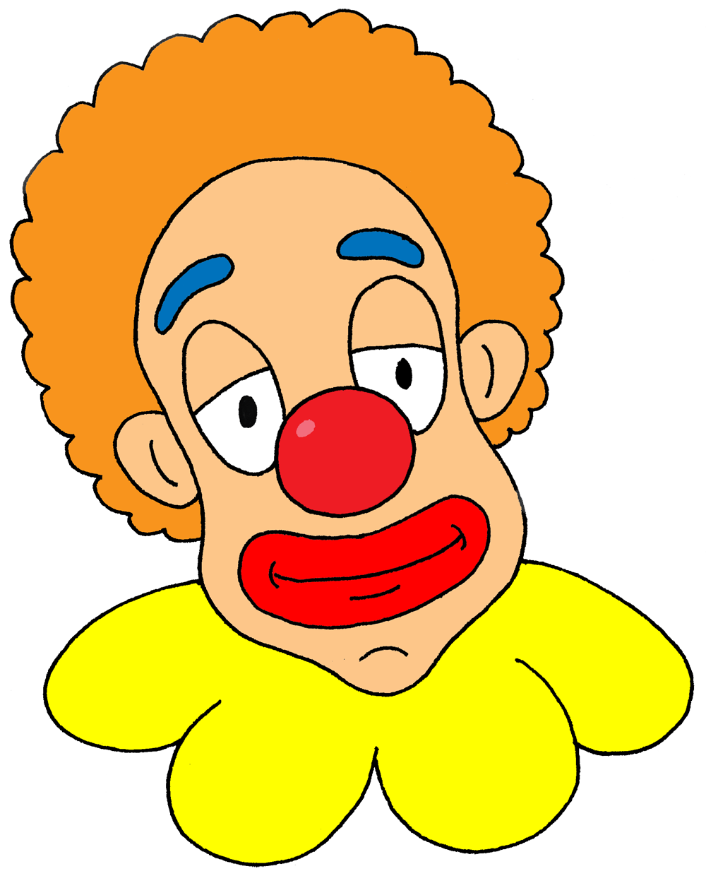 Image Of Clown Face 9 Clown 1 Clipart