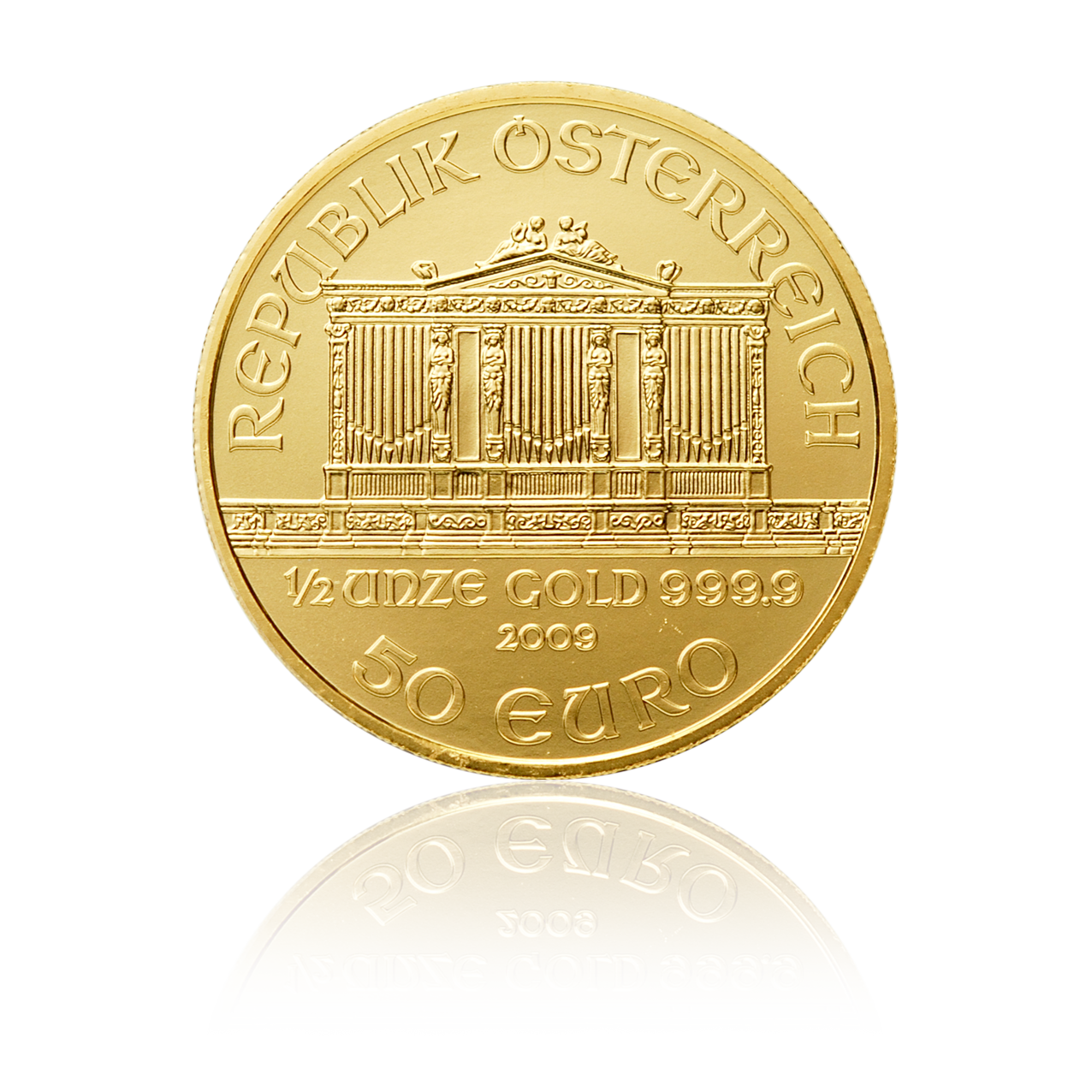 Gold Philharmonic Bitcoin Bullion Coin Vienna Clipart