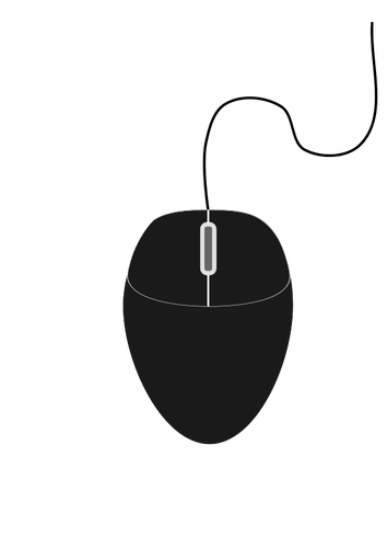 Of Black Computer Mouse 1 Clipart