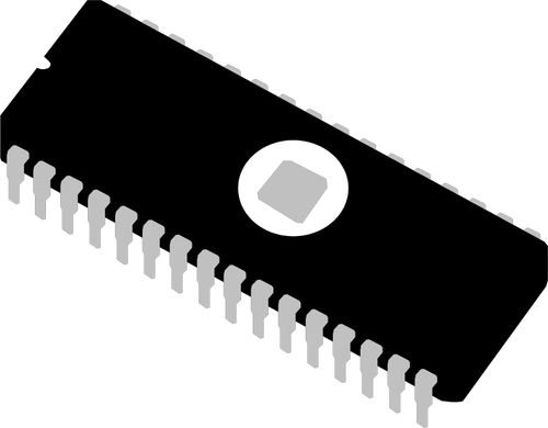 Of Eprom Computer Memory Module Clipart