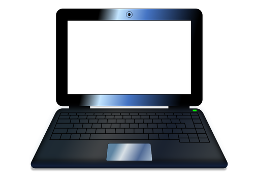 Notebook With Blank Screen Clipart
