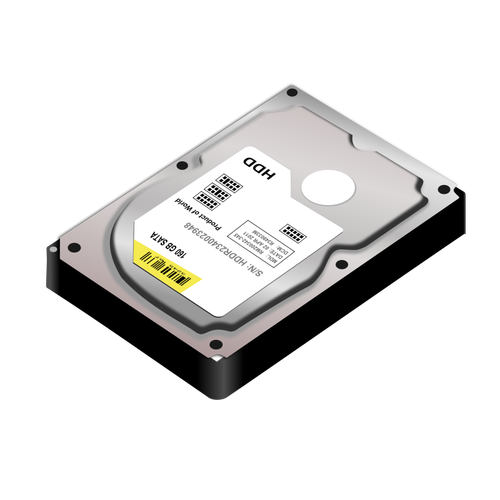 Hdd Hard Disk Clipart