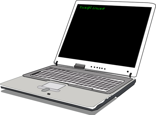 Linux Notebook Clipart