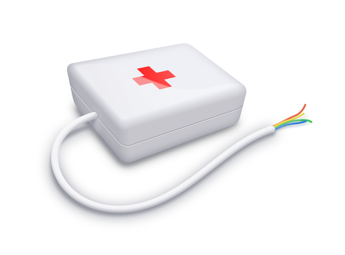 Computer First Aid Kit Clipart