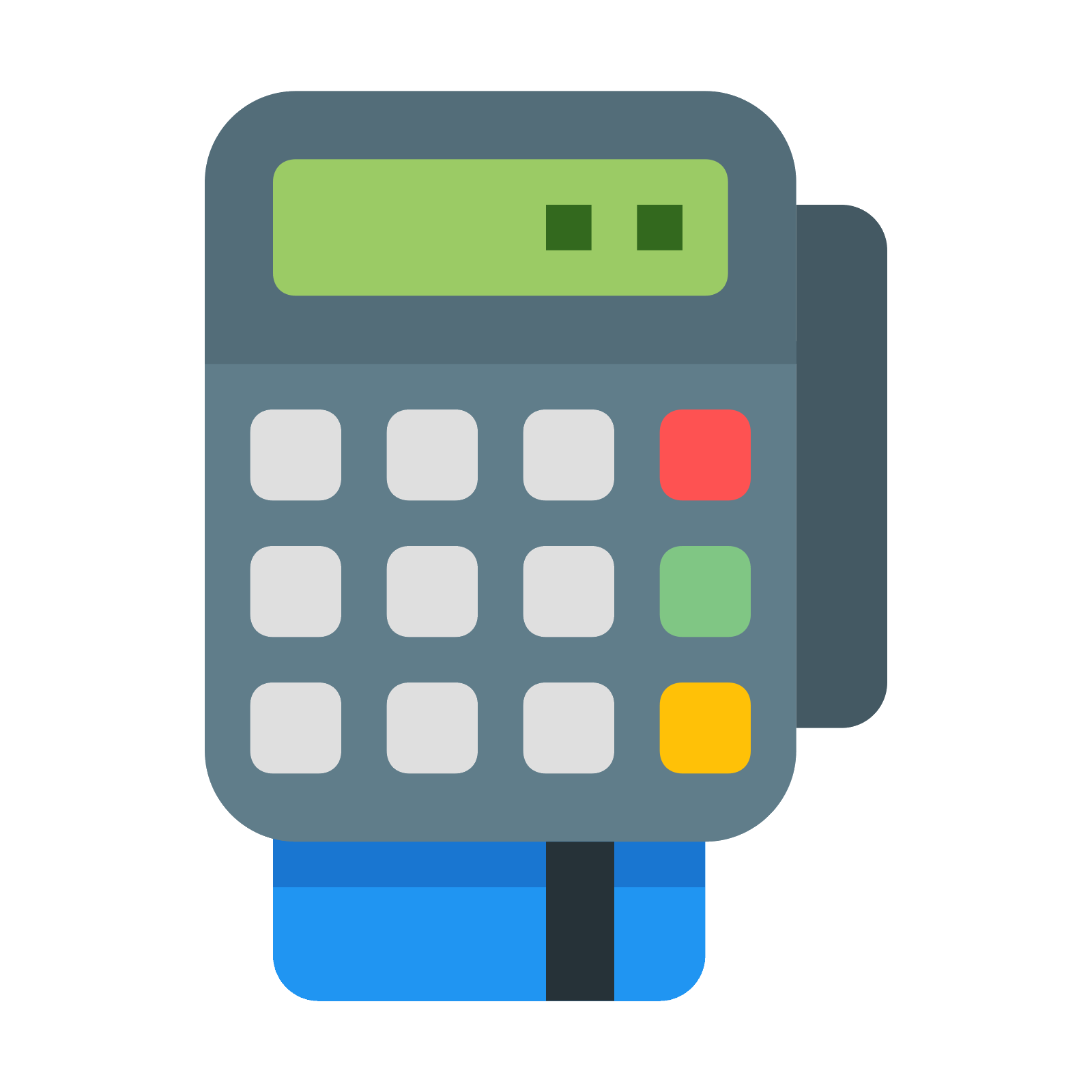 Icons Of Point Pos Sale Terminal Computer Clipart