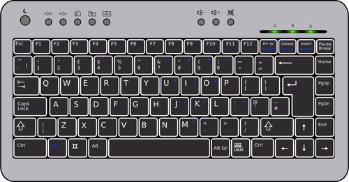 Of A Computer Keyboard Clipart