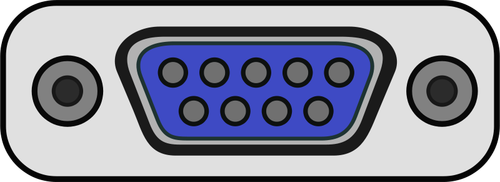 Desktop Monitor Plug Clipart