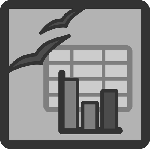 Of Gray Computer Spreadsheet Document Icon Clipart