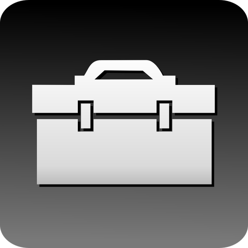 Of Computer Briefcase Icon Clipart