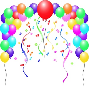 Party Balloons And Confetti Images Hd Photos Clipart