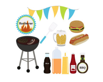 Cookout Borders Hd Image Clipart