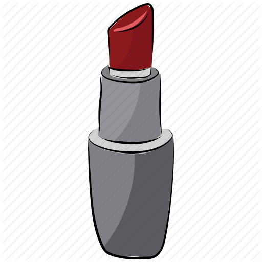 Cartoon Make-Up Lipstick Cosmetics Free PNG HQ Clipart