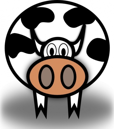 Cow Vector Animals Vectors Deluxevectors Clipart Clipart