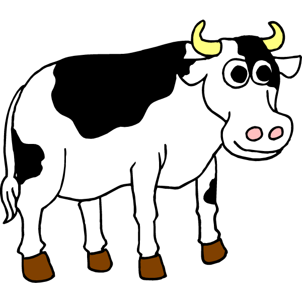Cow Cartoon Images Free Download Png Clipart