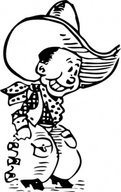 Cartoon Cowboy For You Png Image Clipart